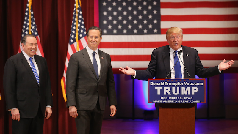 Illustration for article titled The Trump Trap: Which Republican Candidates Have Rolled Over for a Political Monster?